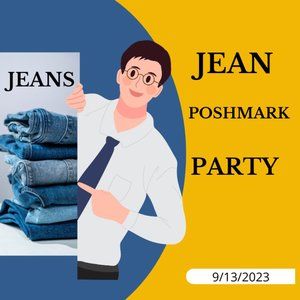JEAN POSHMARK PARTY 9/18/2023 12; pm PDT